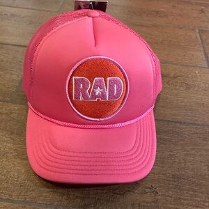 Pink 'RAD' Trucker Hat Huntington Surf And Sport